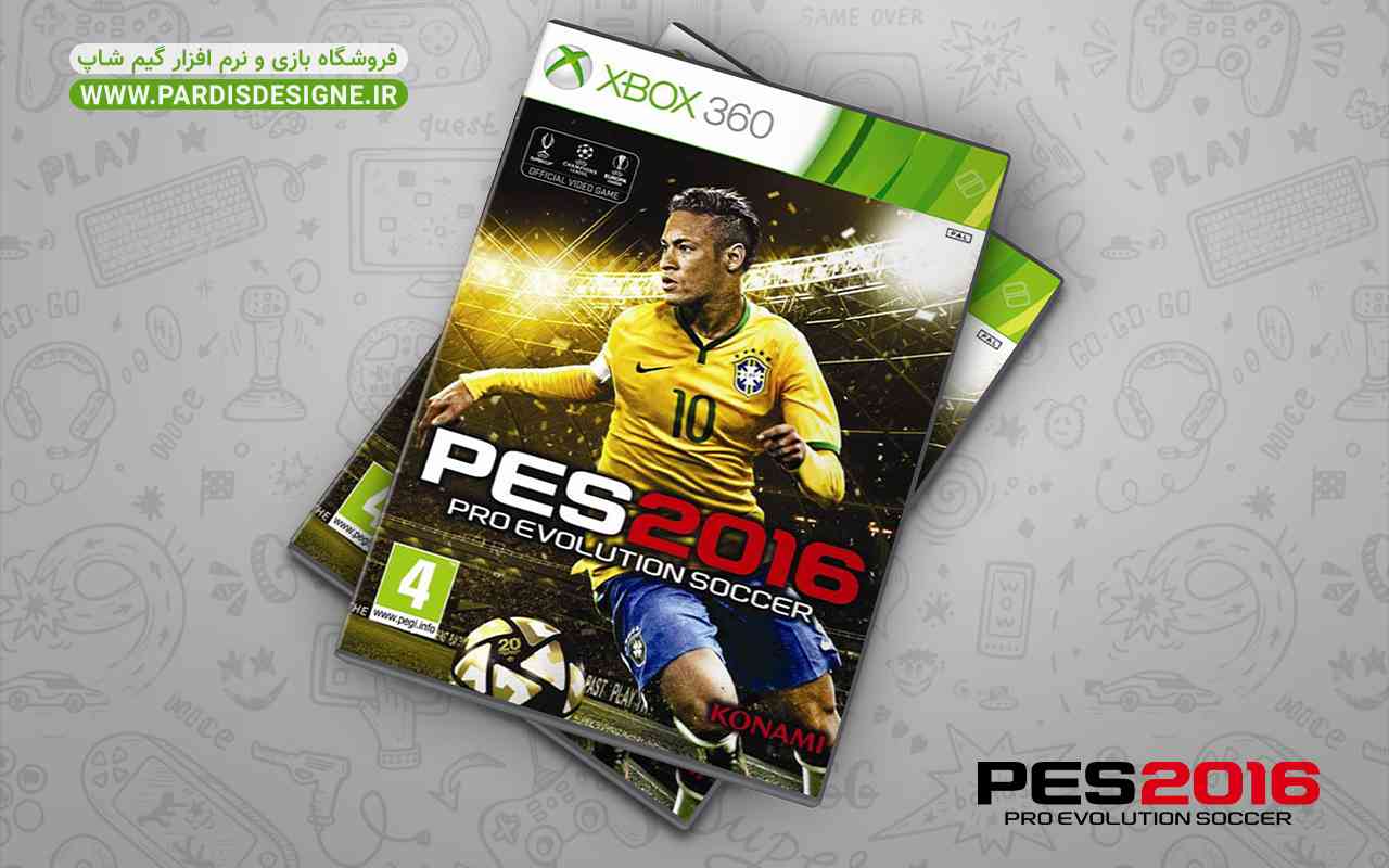 بازی PES 2016 مخصوص ایکس باکس 360
