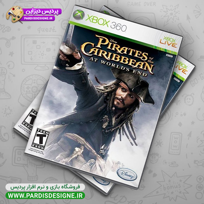 بازی Pirates Caribbean at Worlds end مخصوص XBOX 360
