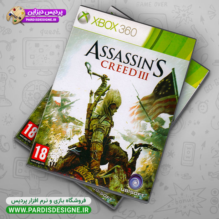 بازی Assassins Creed 3 مخصوص XBOX 360