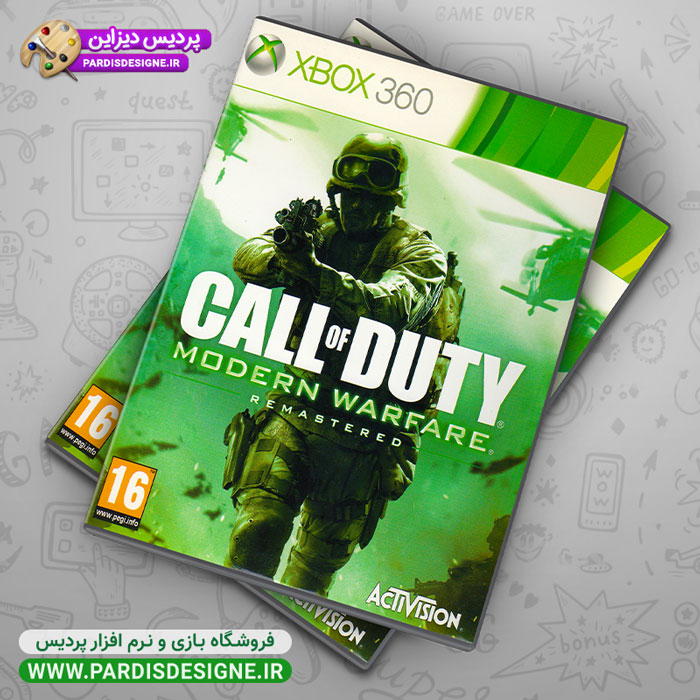 بازی Call of Duty Modern Warfare Remastered مخصوص XBOX 360