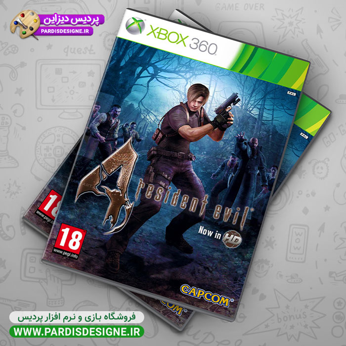 بازی Resident Evil 4 HD مخصوص XBOX 360
