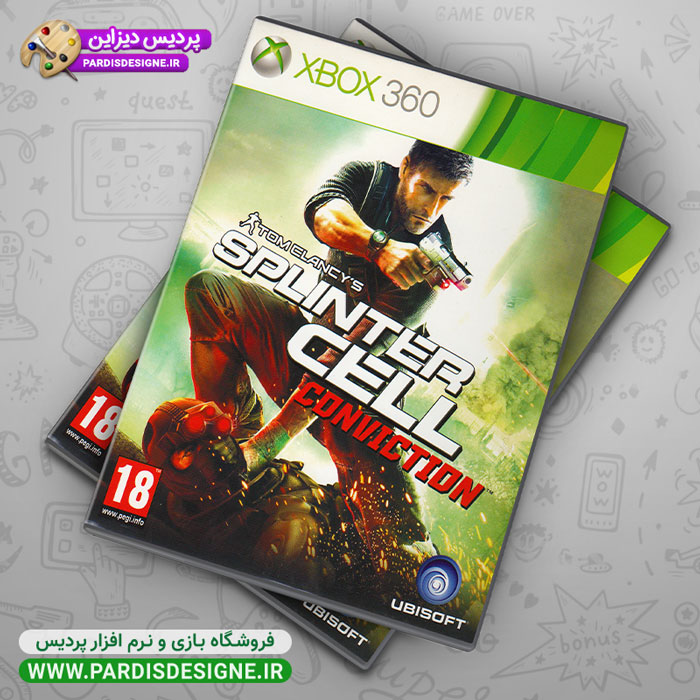 بازی Tom Clancys Splinter Cell Conviction مخصوص Xbox 360
